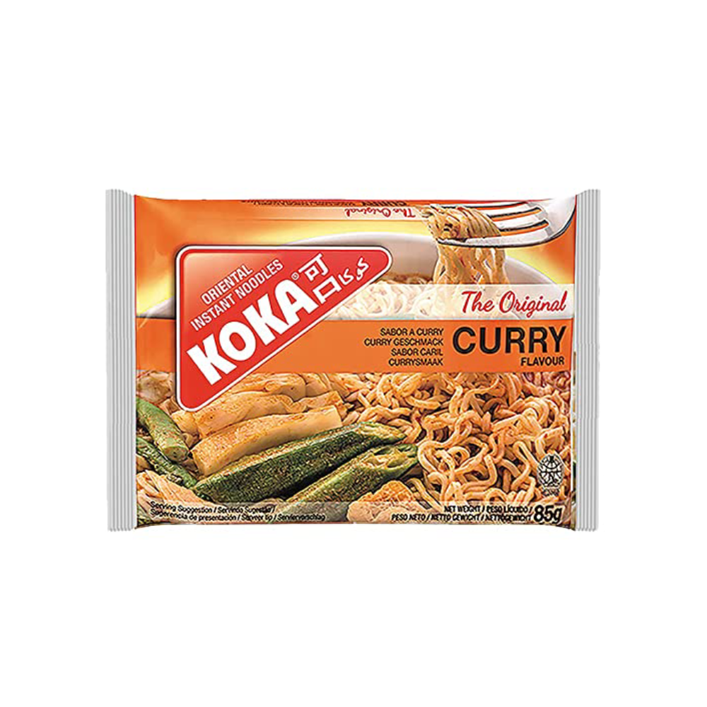 Koka Instant Noodles Curry Flavour 85g