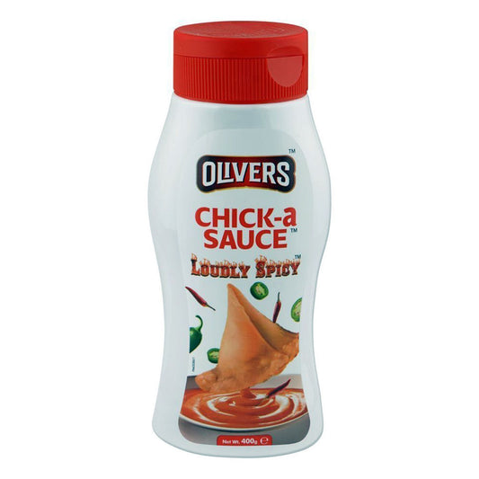 Olivers Chick-a Loudly Spicy Sauce 400g