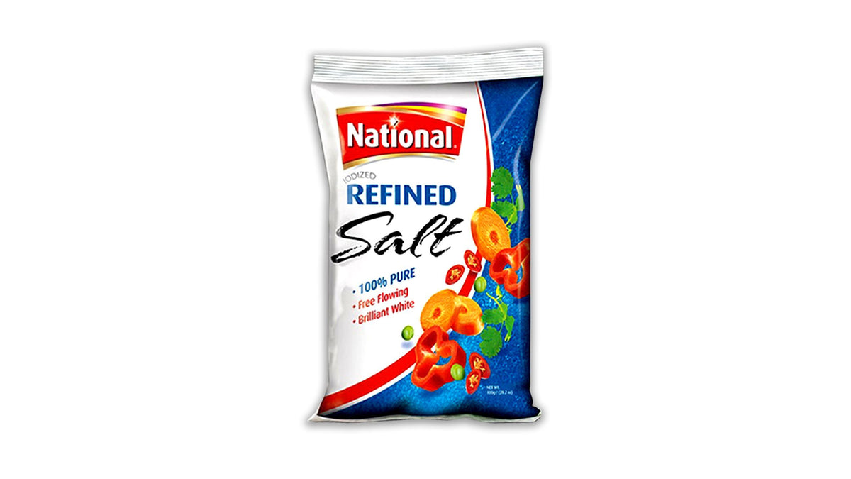 National Salt Iodized Refined 800g