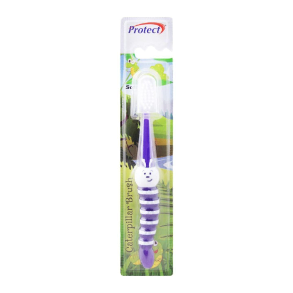 Protect Caterpillar Toothbrush 1 Piece