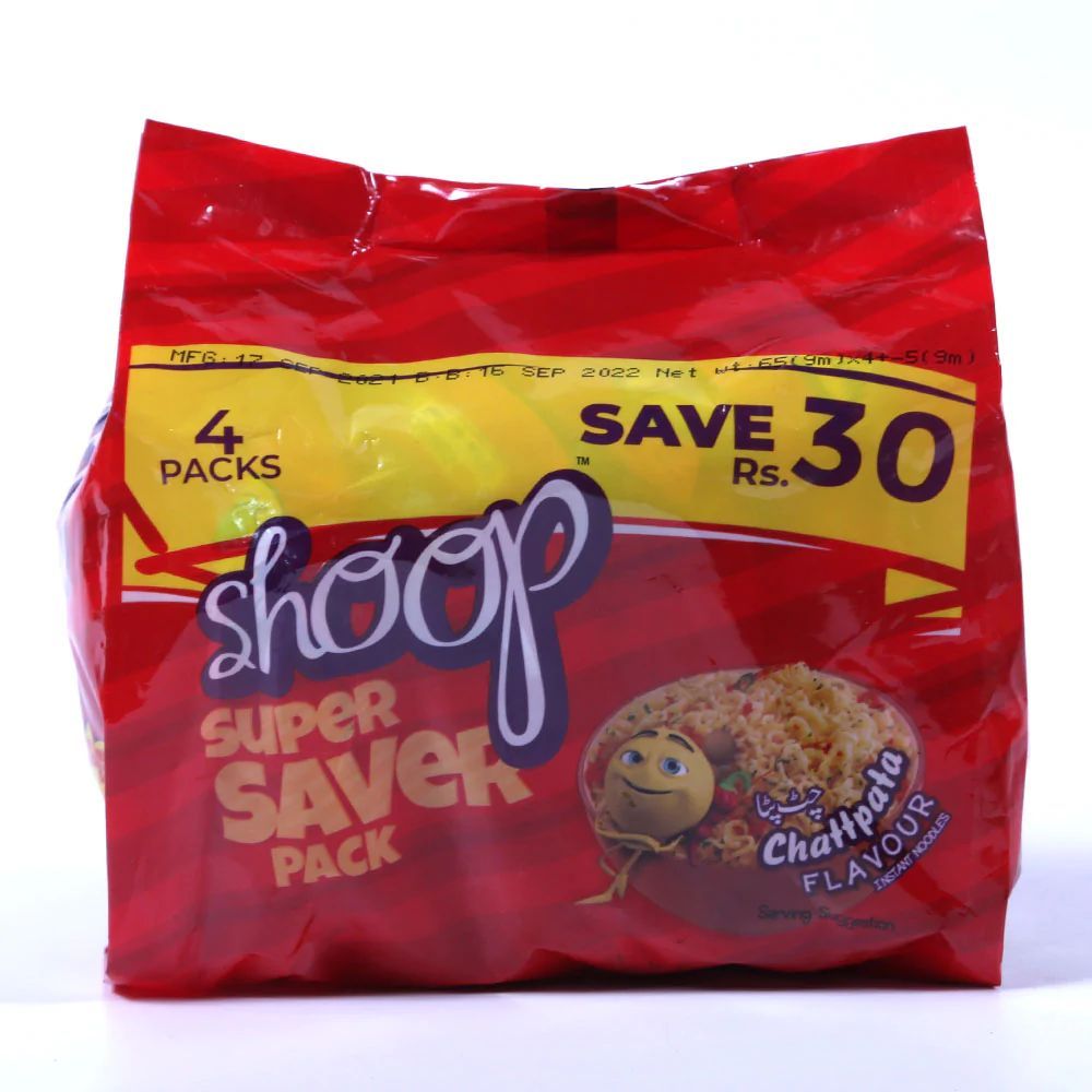 Shan Shoop Noodles Chatpata Saver Packets 260g