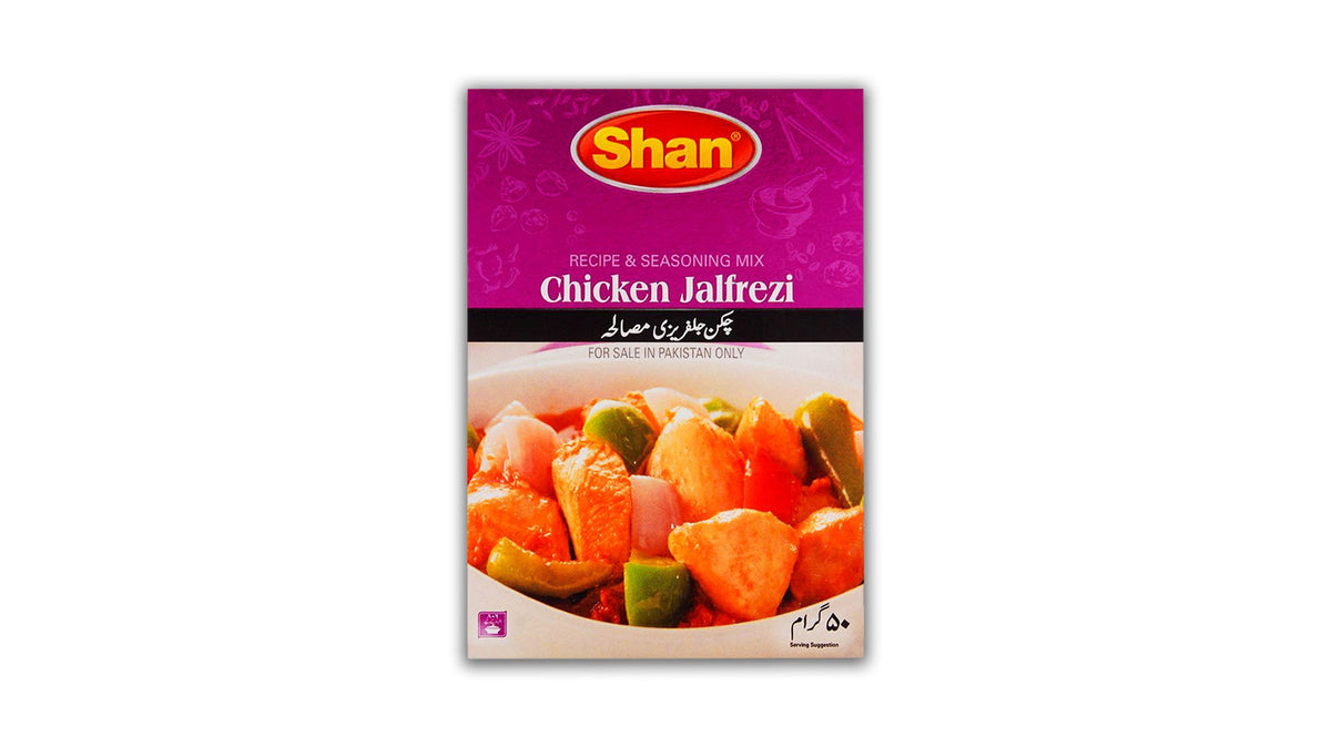 Shan Chicken Jalfrezi Recipe And Seasoning Mix 50g