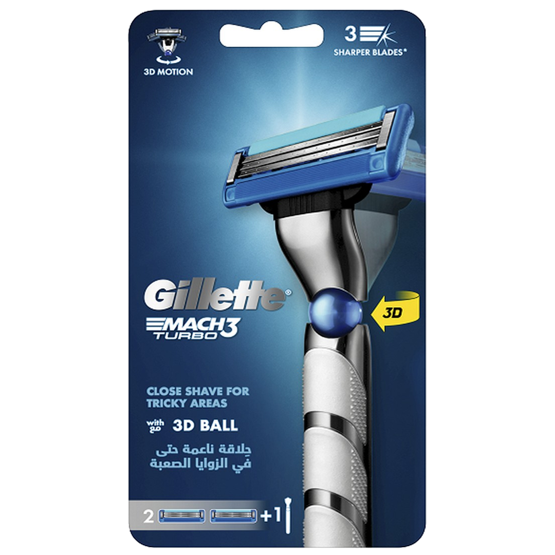 Gillette Shaving Mach3 Turbo 1 Packet