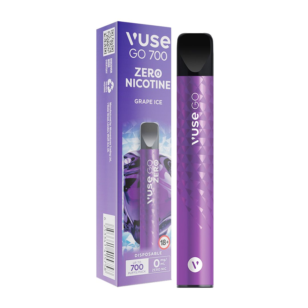 Vuse Go Grape Ice Zero Nicotine 1 Piece