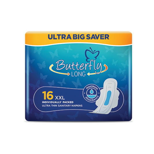 Butterfly Pads Ultra XXL 16 Piece Pack