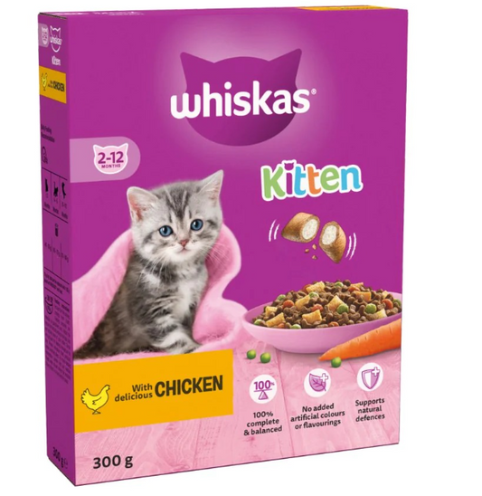 Whiskas Box Kitten with Delicious Chicken 300g
