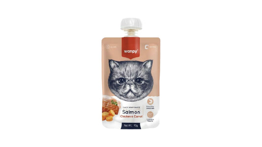 Wanpy Salmon Chicken & Carrot 90g