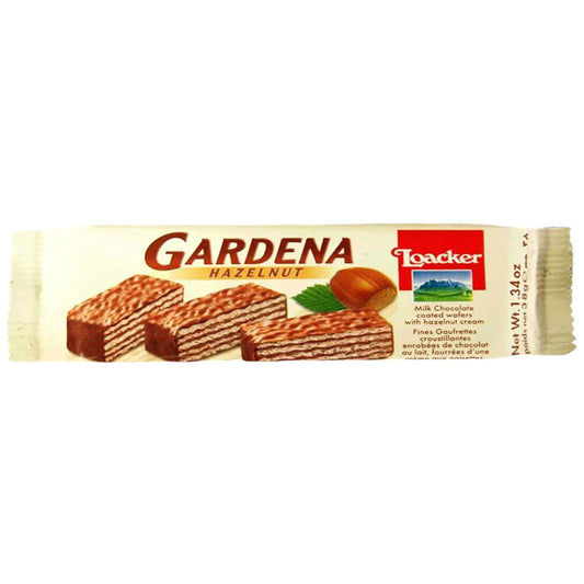 Loacker Gardena Hazelnut Wafers 38g