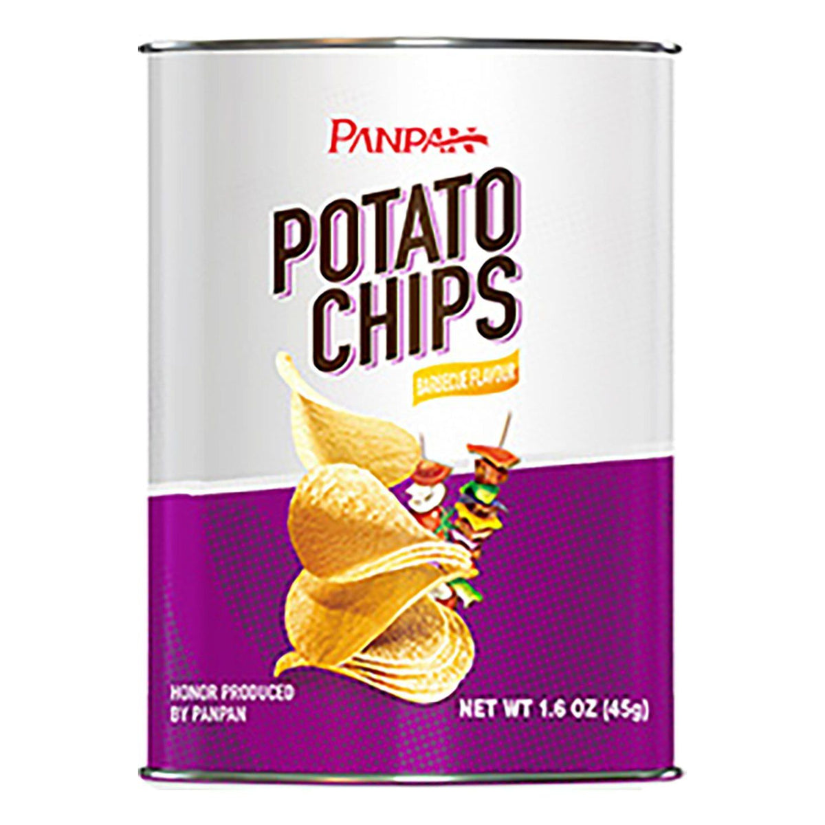 Panpan Potato Chips Barbecue Flavour 45g