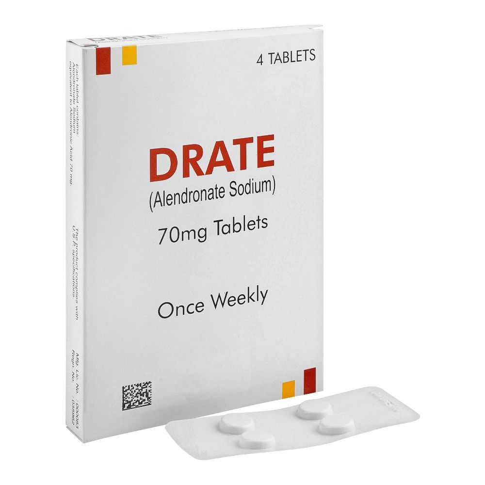 Drate 4 Tablets x 70mg