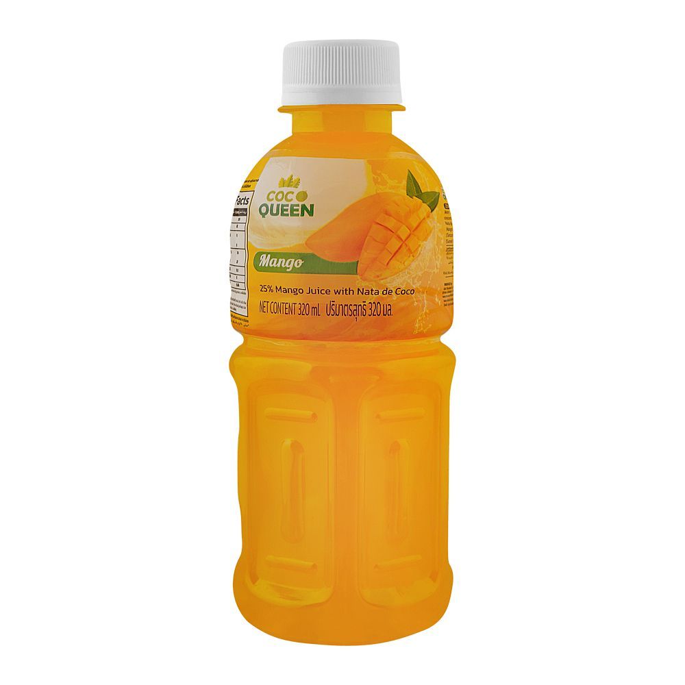 Coco Queen Nata De Coco Mango Juice 320ml