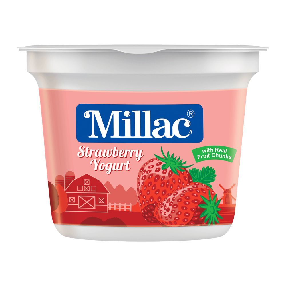 Millac Strawberry Fruit Yogurt 250g