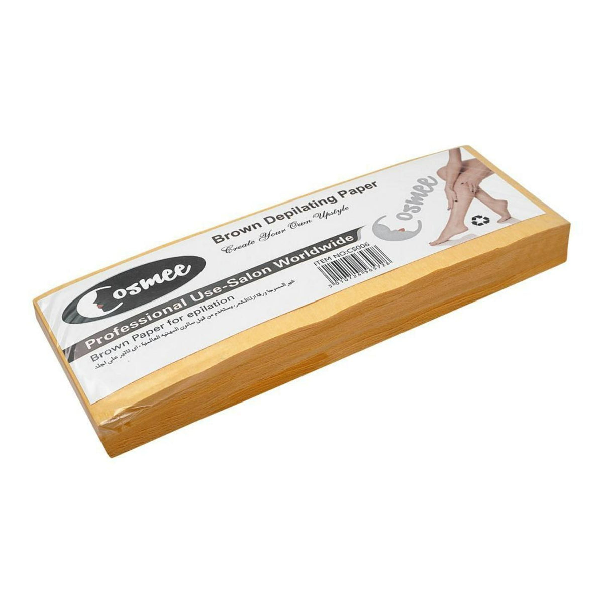 Cosmee Brown Wax Paper 1 Packet
