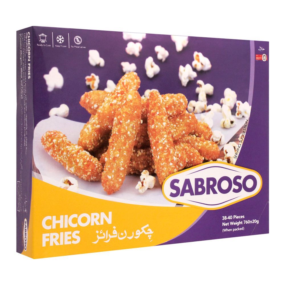 Sabroso Chicorn Fries Large 760g