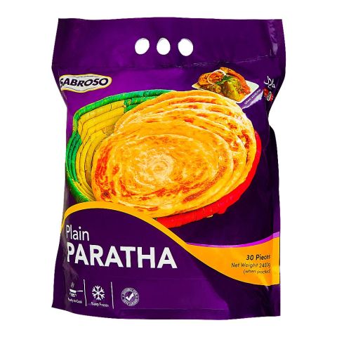 Sabroso Plain Paratha 20 Piece Family Pack