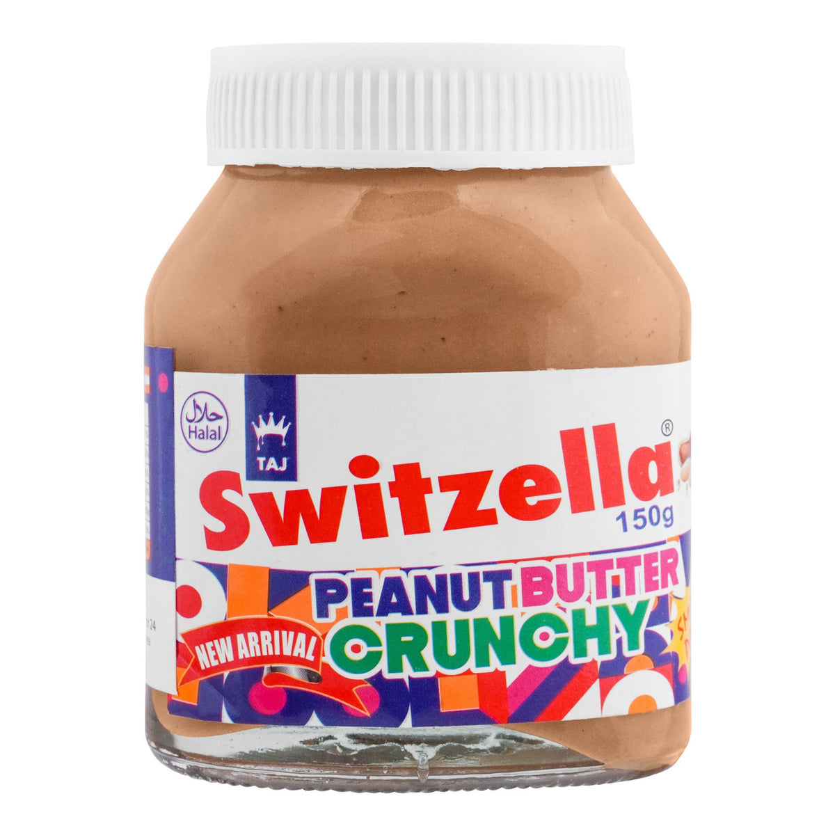 Switzella Peanut Butter Crunchy 150g