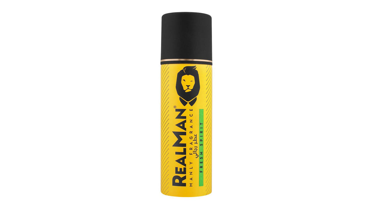 Real Man Fresh Spirit Deodorant Body Spray 150ml