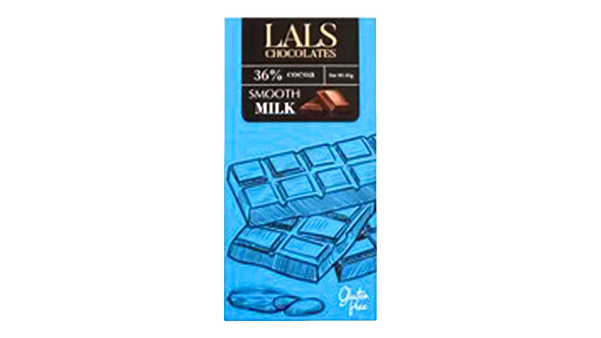Lals Chocolates Cocoa Smooth Milk (36%) New 85g