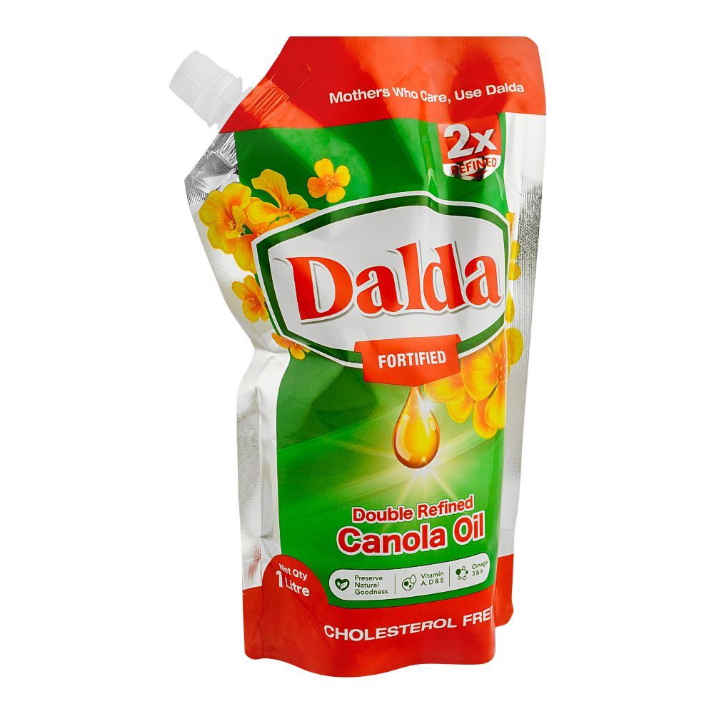 Dalda Canola Oil Stand Up Pouch 1L