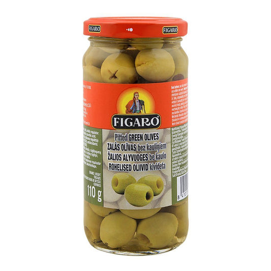 Figaro Green Olives Whole Imported 240g