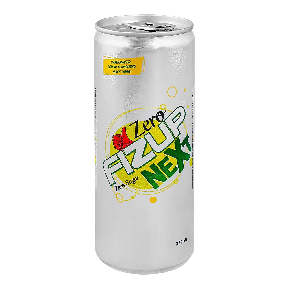 Next Zero Fizup Lemon Drink Can 250ml