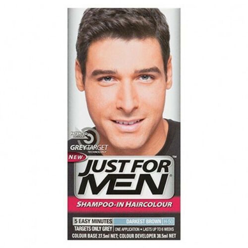 Just for Men Hair Colour Darkest Brown 1 Packet