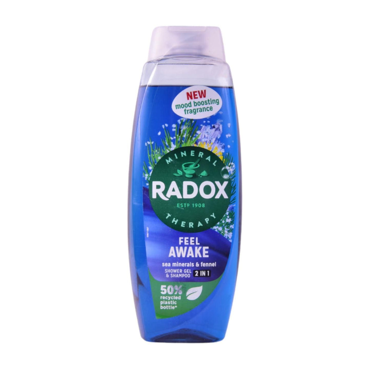 Radox Shower & Shampoo Sea Minerals & Fennel 2in1 675ml