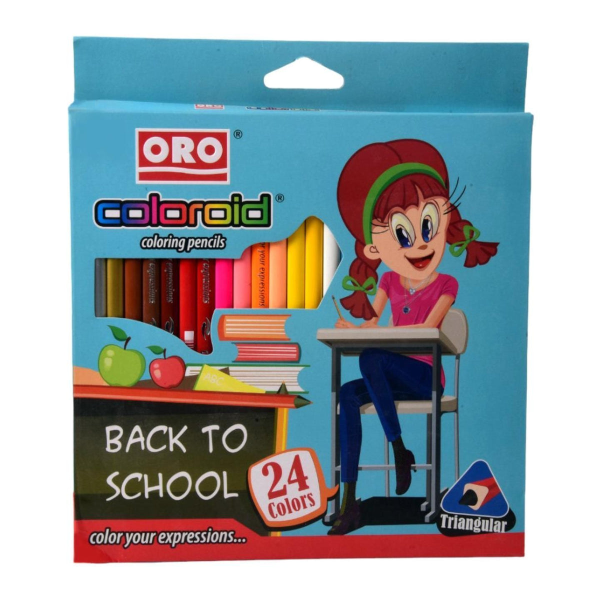 Oro Pencil Colors No. 251 Full 24 Pieces