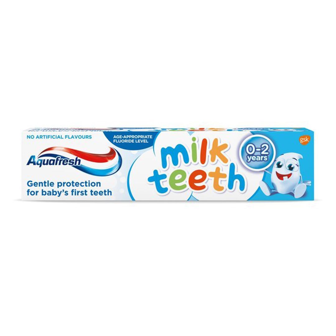 Aquafresh Toothpaste Milk Teeth 0 - 2 Years 50ml
