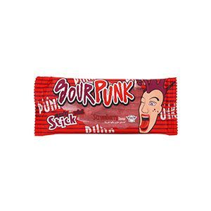 Sour Punk Candy Stick Strawberry Mini 20g