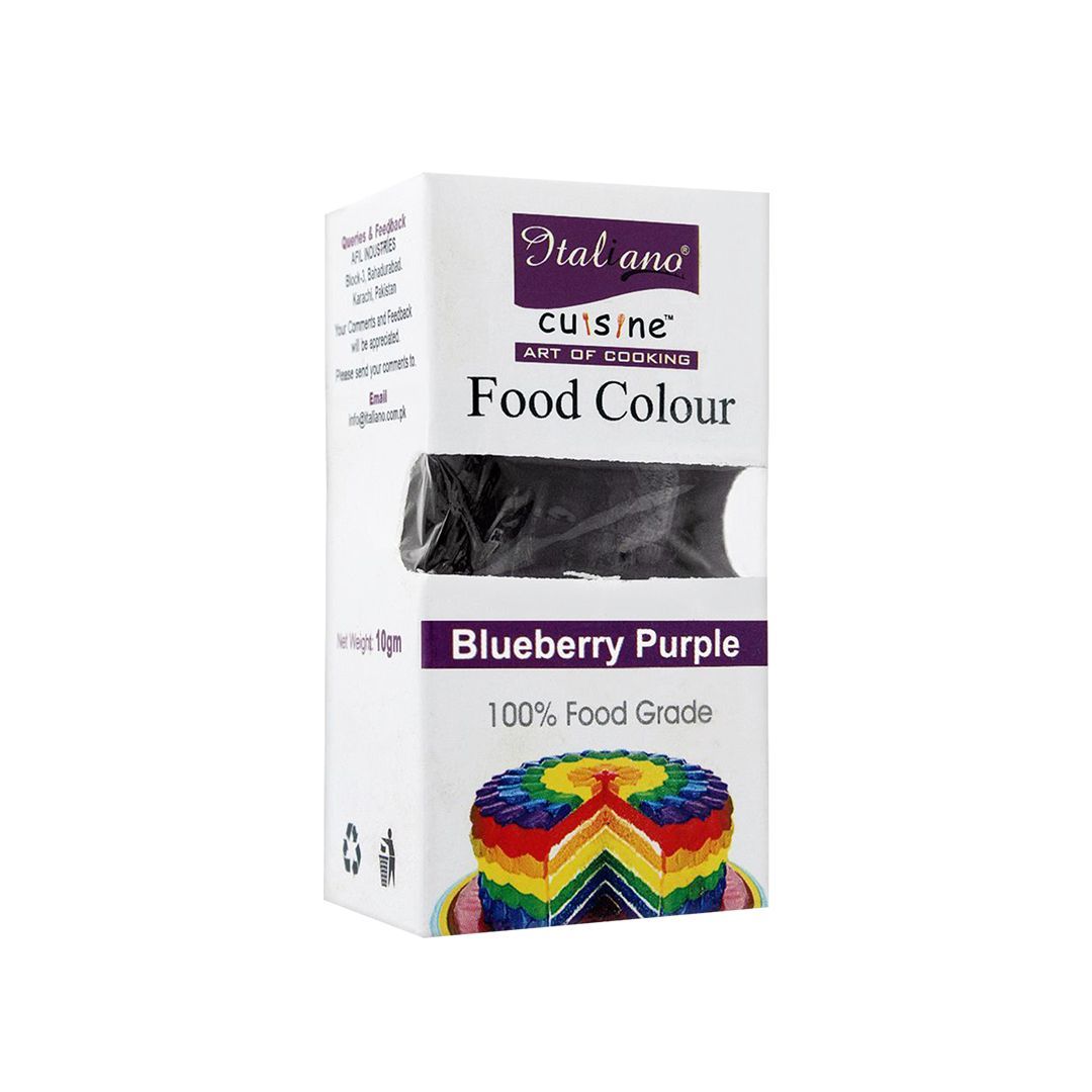 Italiano Food Flavour Blueberry Purple 10g
