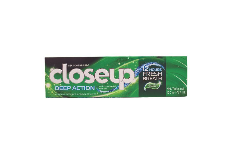 Closeup Menthol Fresh Deep Action Toothpaste 100g