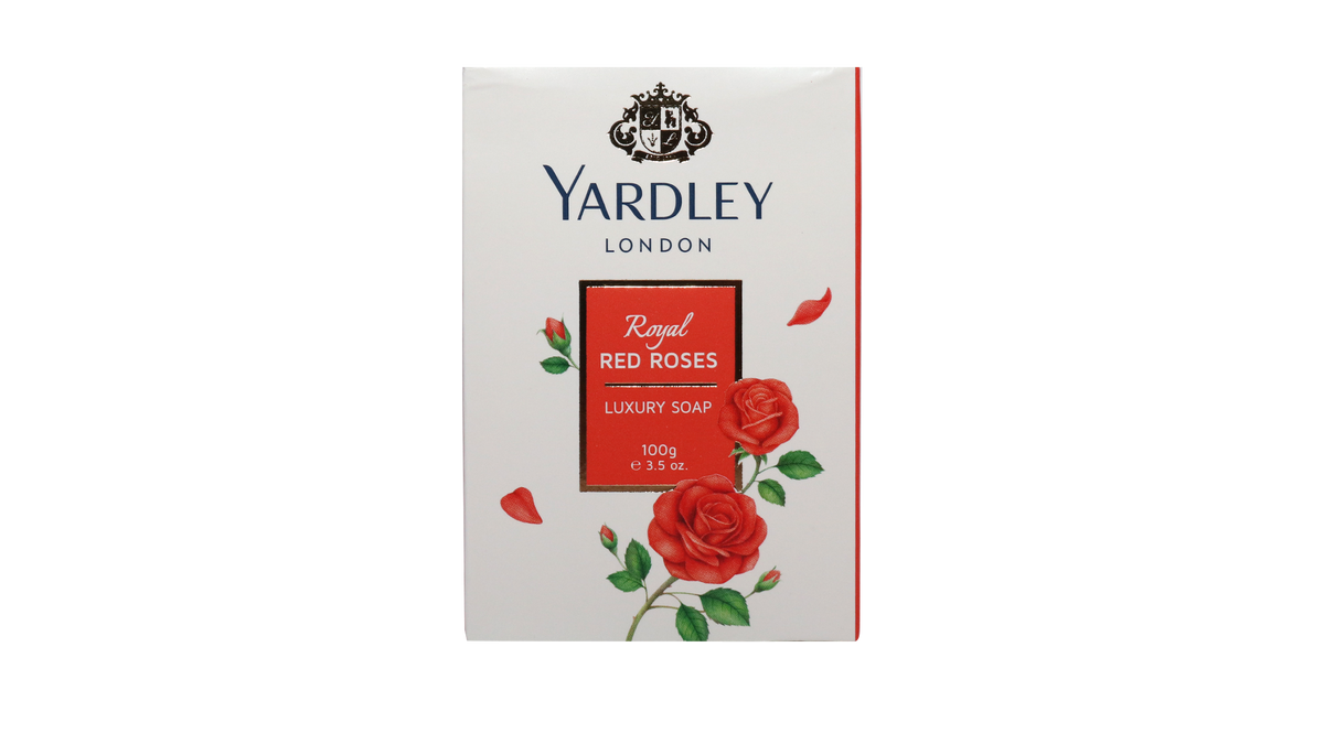 Yardley Soap Red Rose 100g