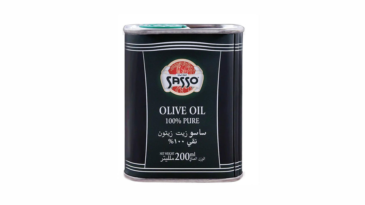 Sasso Pure Olive Oil Tin 200ml