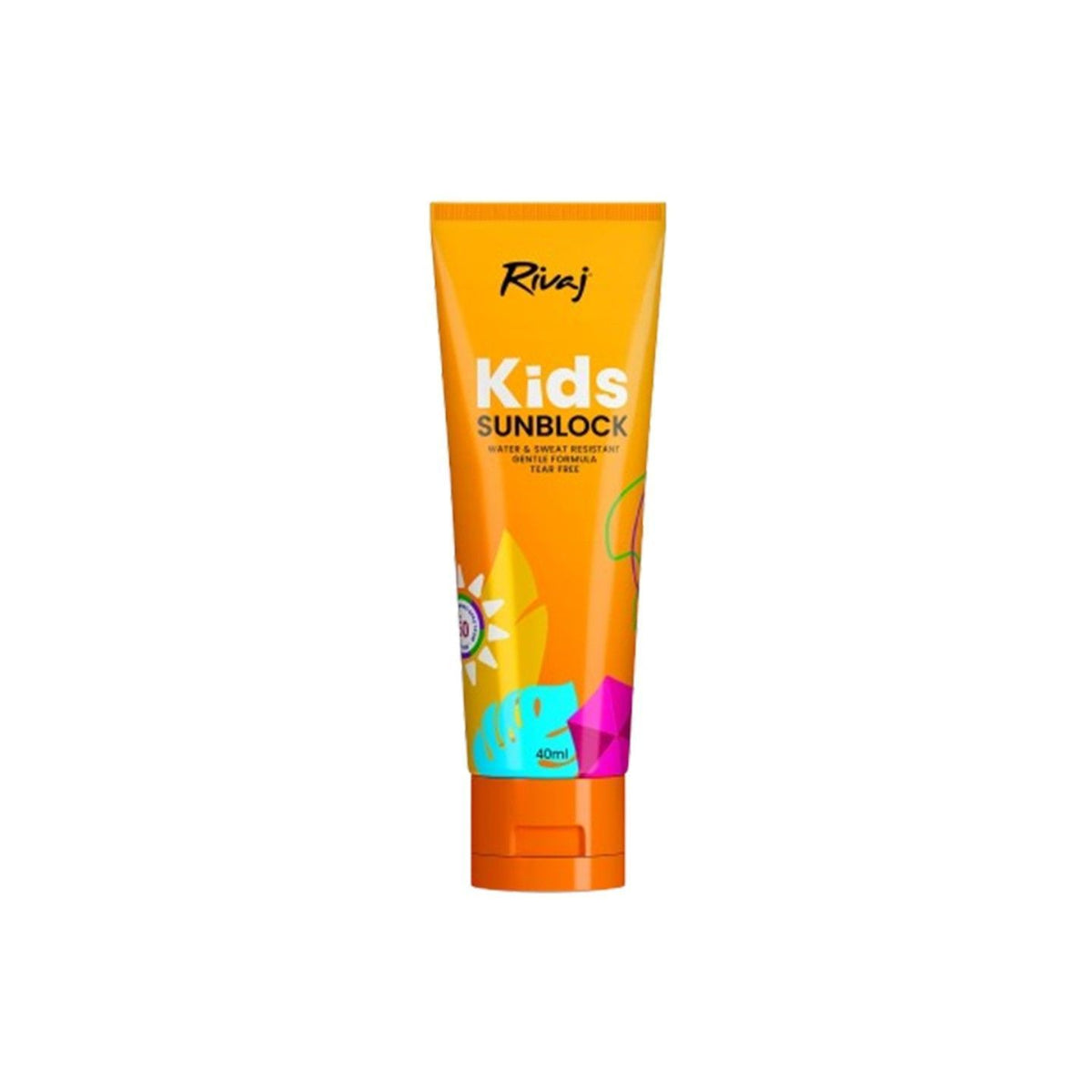 Rivaj Sunblock Kids (SPF50) 40ml