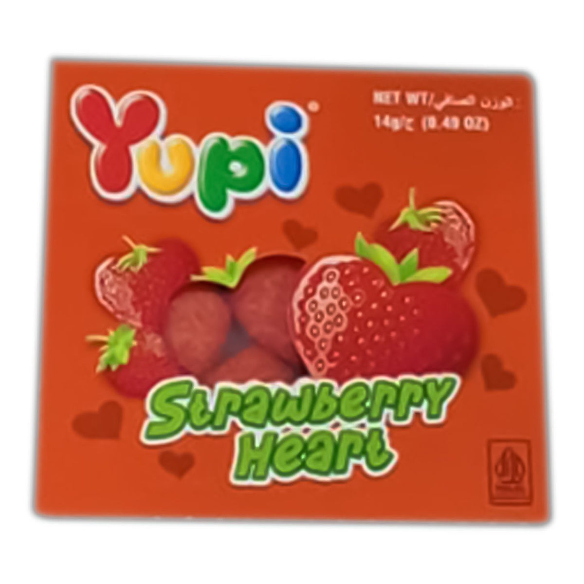 Yupi Strawberry Heart 14g