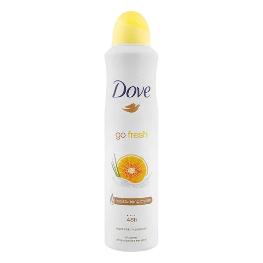 Dove Body Spray Women Grape Fruit & Lemon Grass (Imported) 250ml