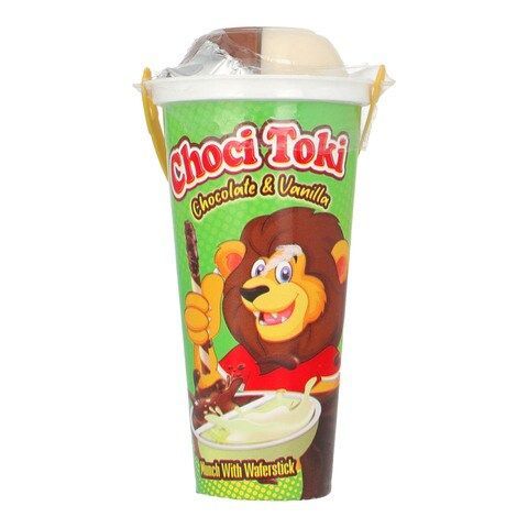 Choci Toki Chocolate Vanilla Munch With Wafer Stick 1 piece 100g