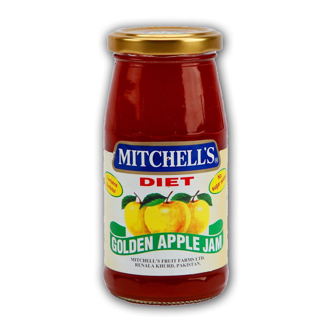Mitchell's Diet Golden Apple Jam 325g