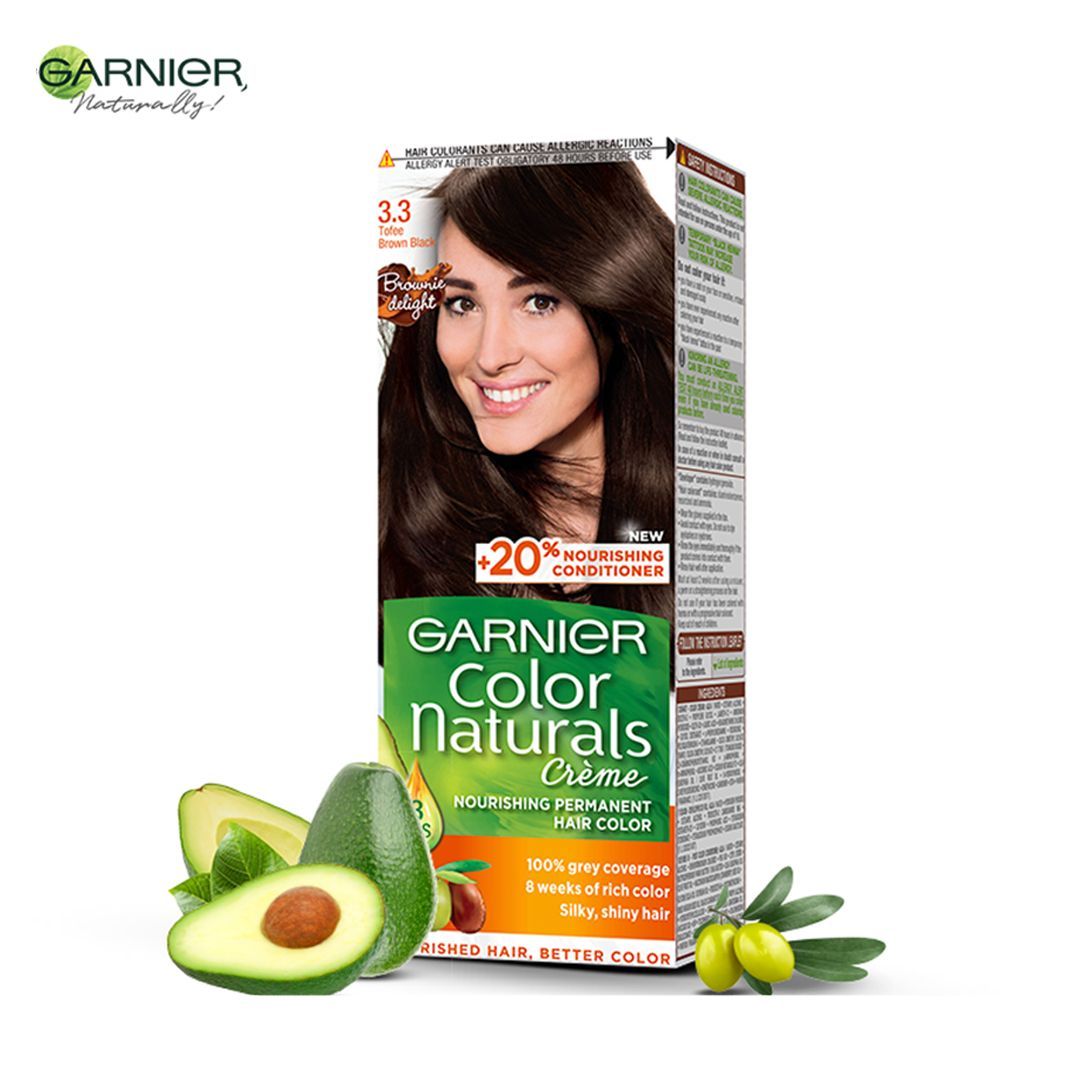 Garnier Color Naturals Cream No 3.3 Toffee Brown 112ml