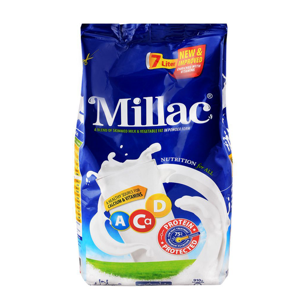 Millac Milk Powder Pouch 910g