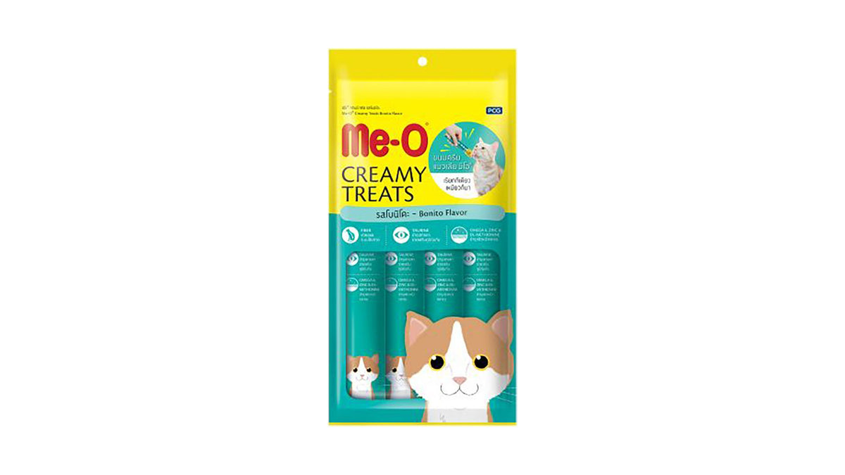 Me-O Creamy Treats Bonito 4 x 15g