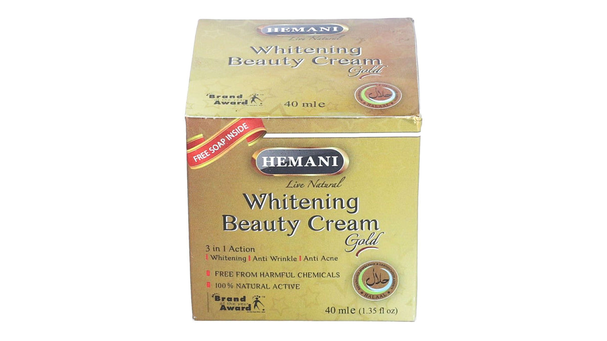 Hemani Whitening Beauty Cream Gold 40ml