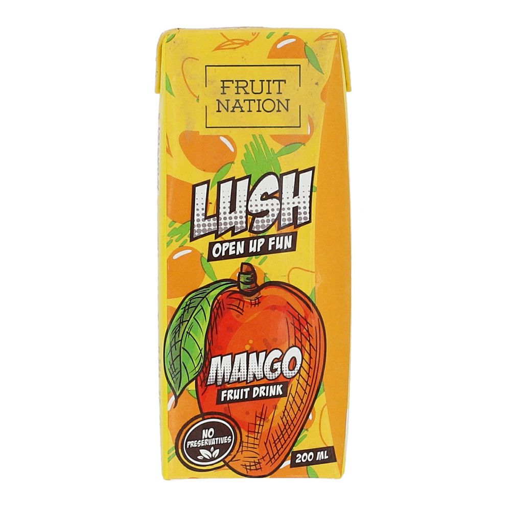 Fruit Nation Lush Mango 200ml