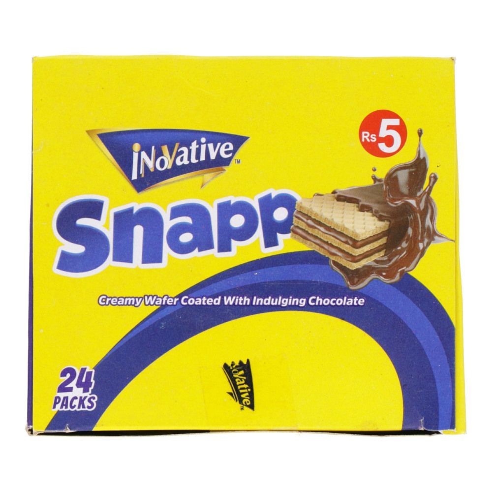 Innovative Snapp Creamy Wafer Chocolate 24 Packets