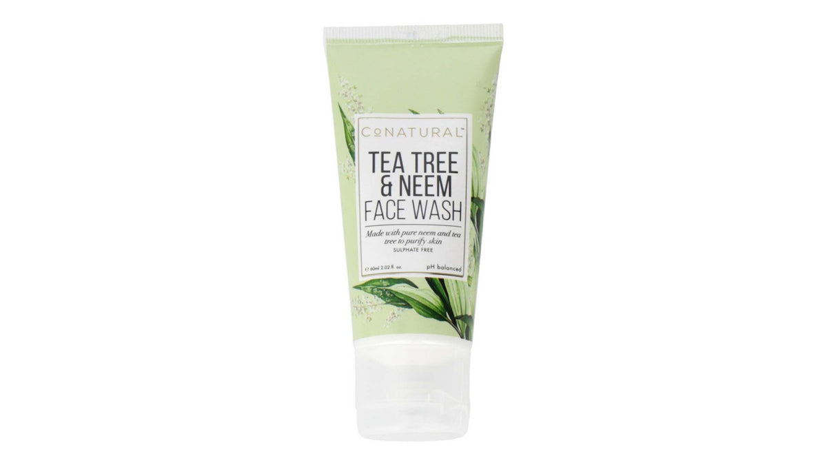 Conatural Tea Tree & Neem Face Wash 60ml