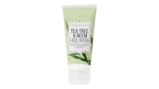 Conatural Tea Tree & Neem Face Wash 60ml