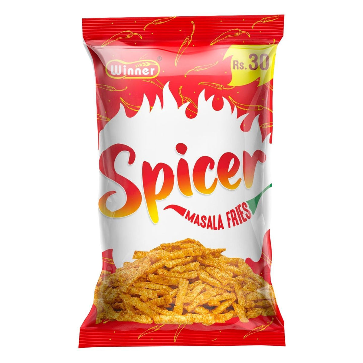 Winner Spicer Masala Fries 30g