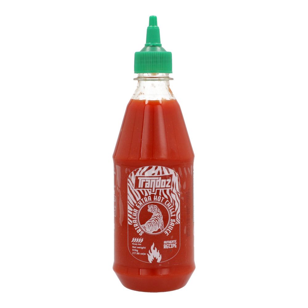 Trandoz Sriracha Extra Hot Chilli Sauce 510g