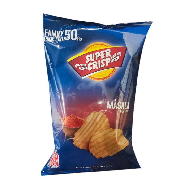 Super Crisp Chips Masala 57g